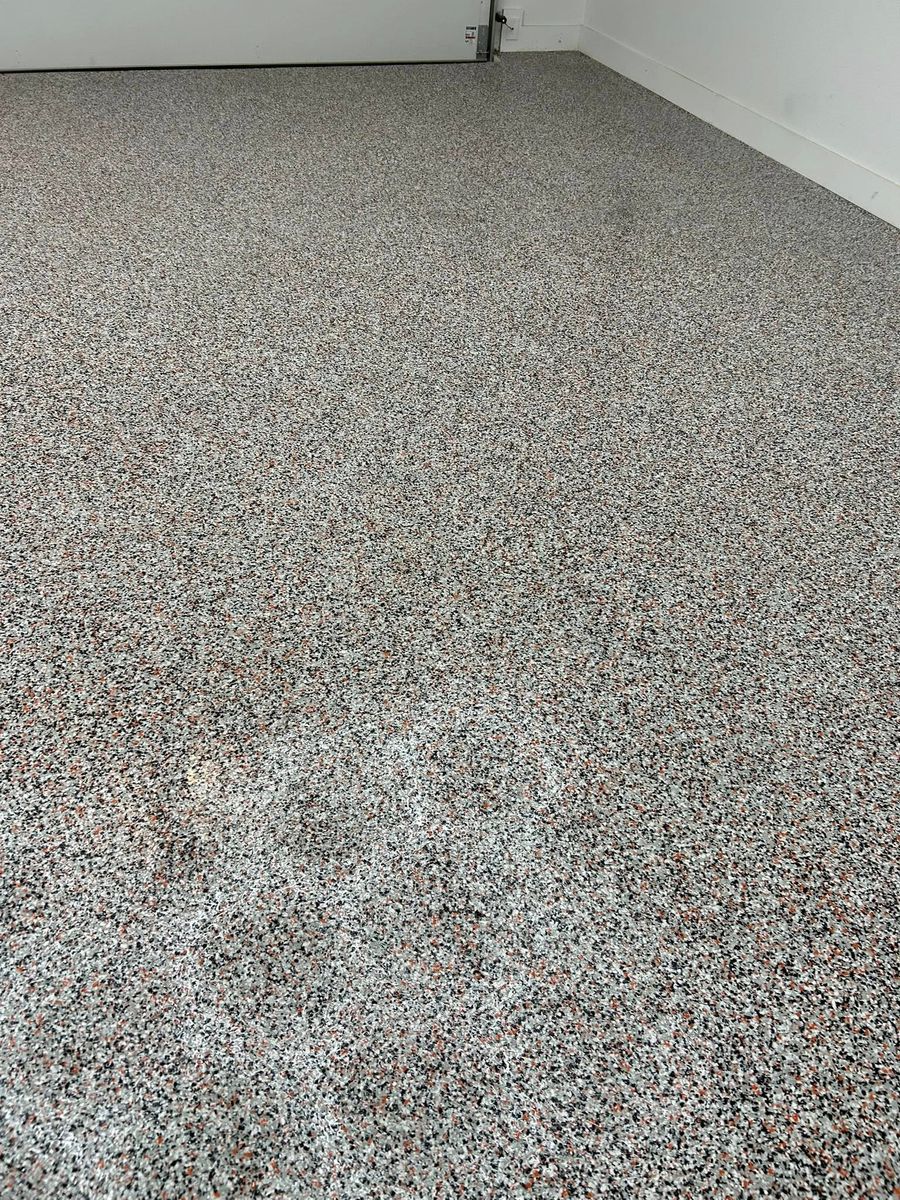 Epoxy Flooring Installation for Alex Solano Stained Concrete & Epoxy in Granbury, TX
