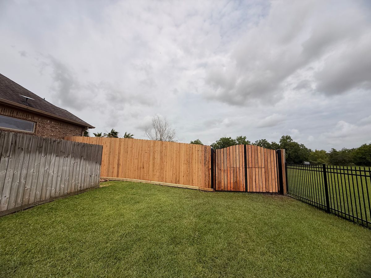 Fence Installation for Sosa Fence in Houston, TX