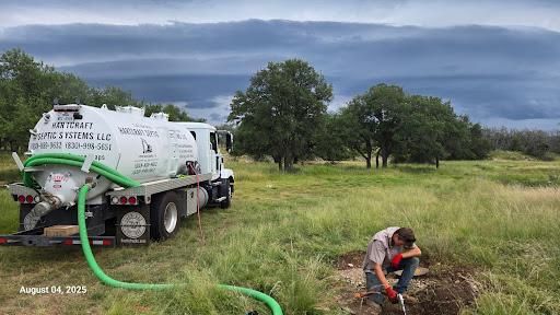 Septic & grease trap pumping for Hartcraft Septic Systems LLC in Fredericksburg,  TX