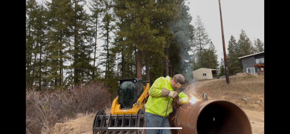 Pipe welding for Weingart Welding & Fab in Coeur d'Alene, ID