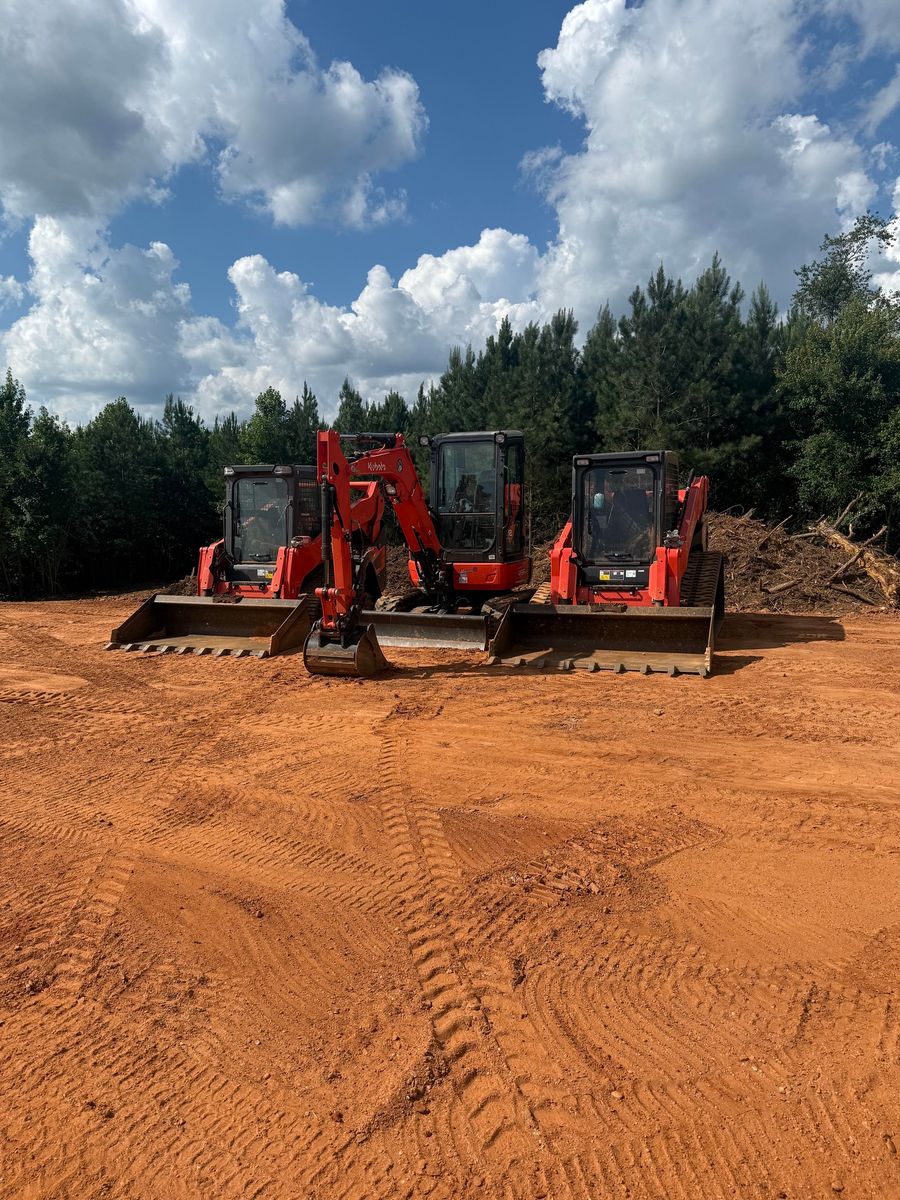 Grading for 360 Grading and Concrete in Bremen, GA