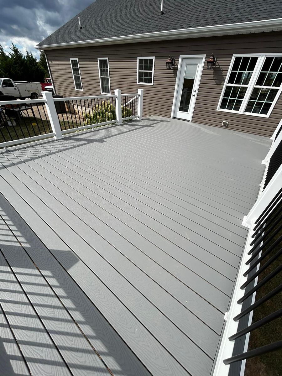 Deck & Patio Installation for E&H Contracting in Staunton, VA