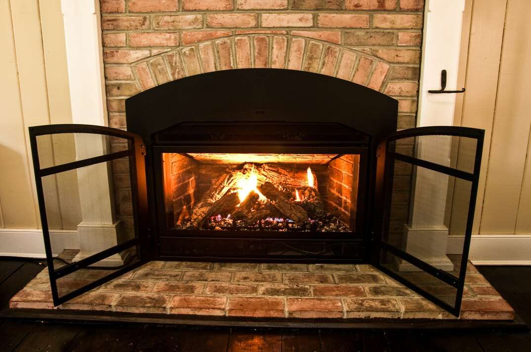 Fireplace Installation for G&J Paving & Masonry LLC in New England, USA