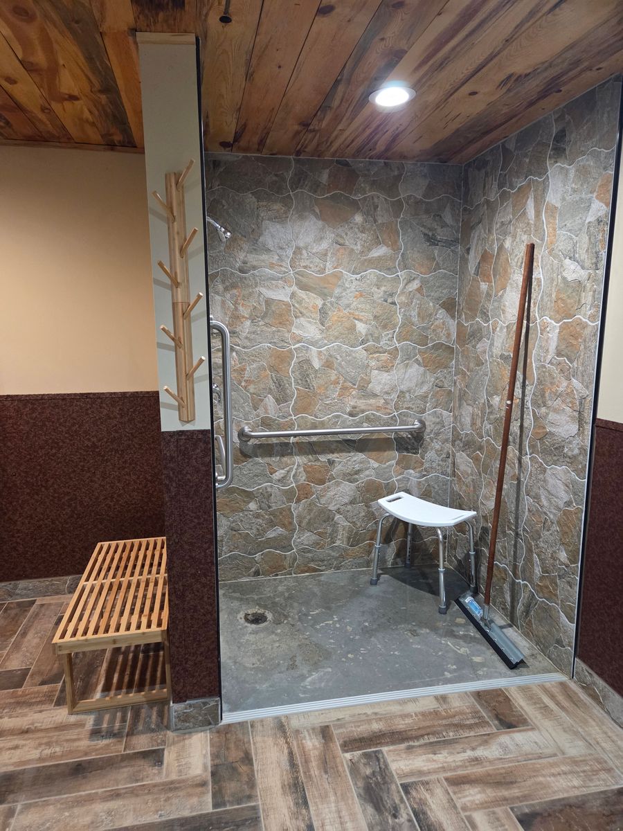 Bathroom Renovation for Pinewood Construction. LLC in Miles City, MT