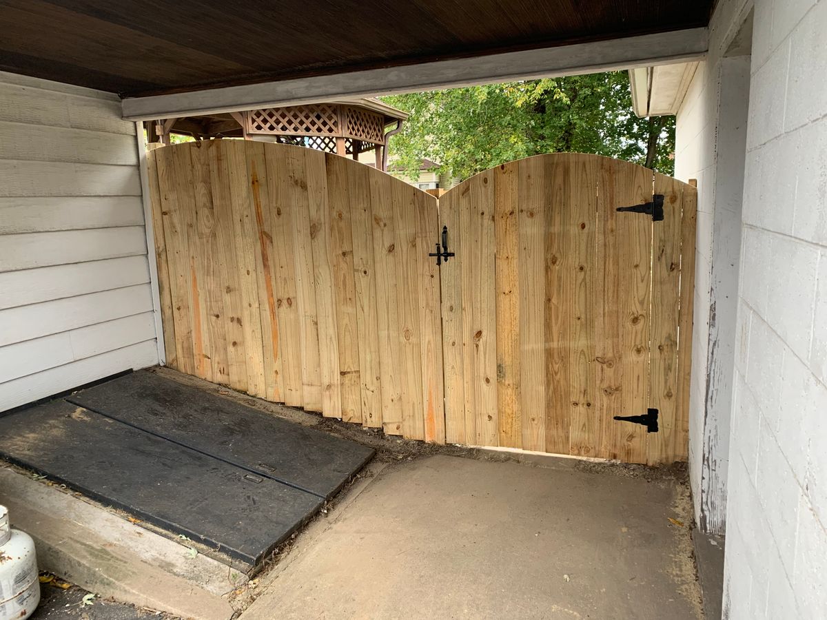 Fence Installation for Wood Home Creations in Carbondale, PA