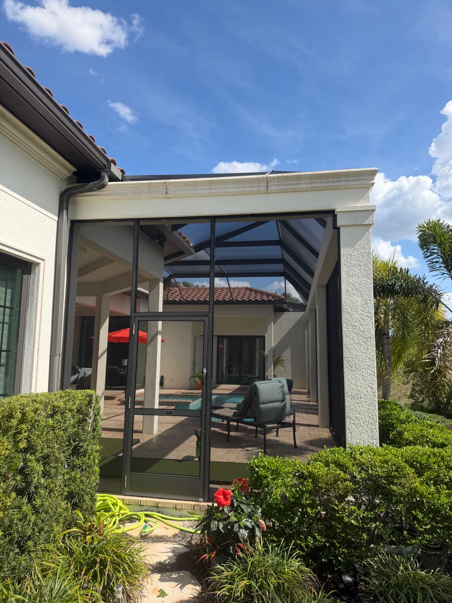 Pool Cage Cleaning for My Soft Wash Guys in Venice, FL