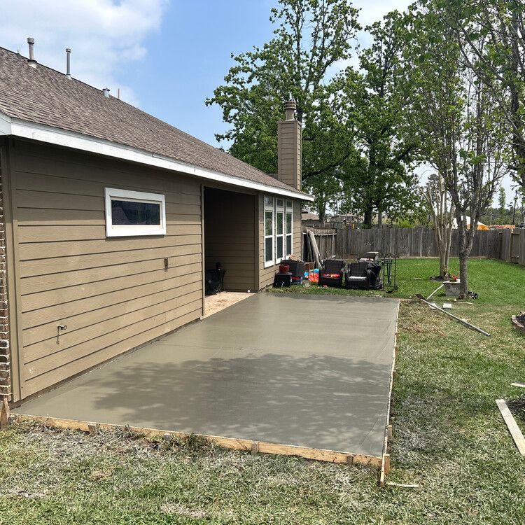 Concrete Extensions for McNeill Services in Magnolia, TX