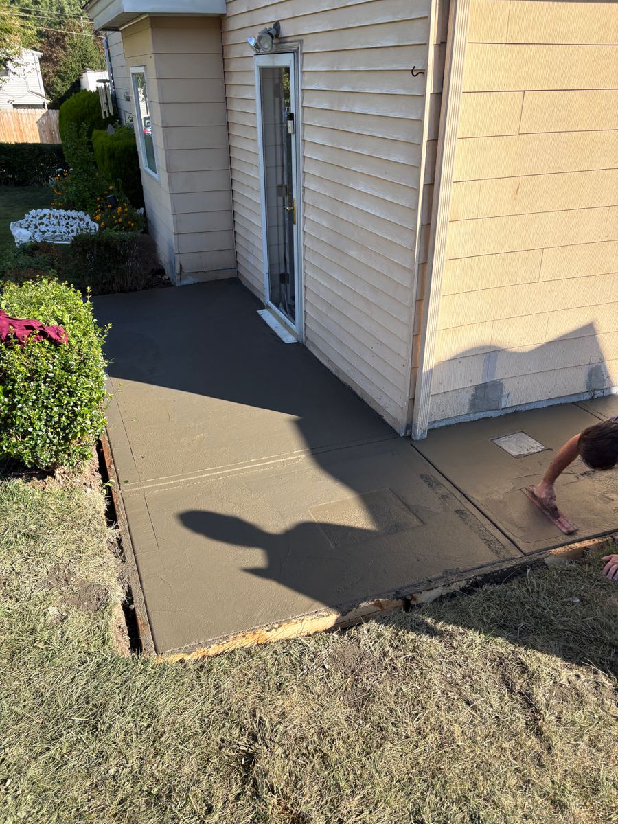 Concrete Patios for Backbone Construction Services in Clinton, PA