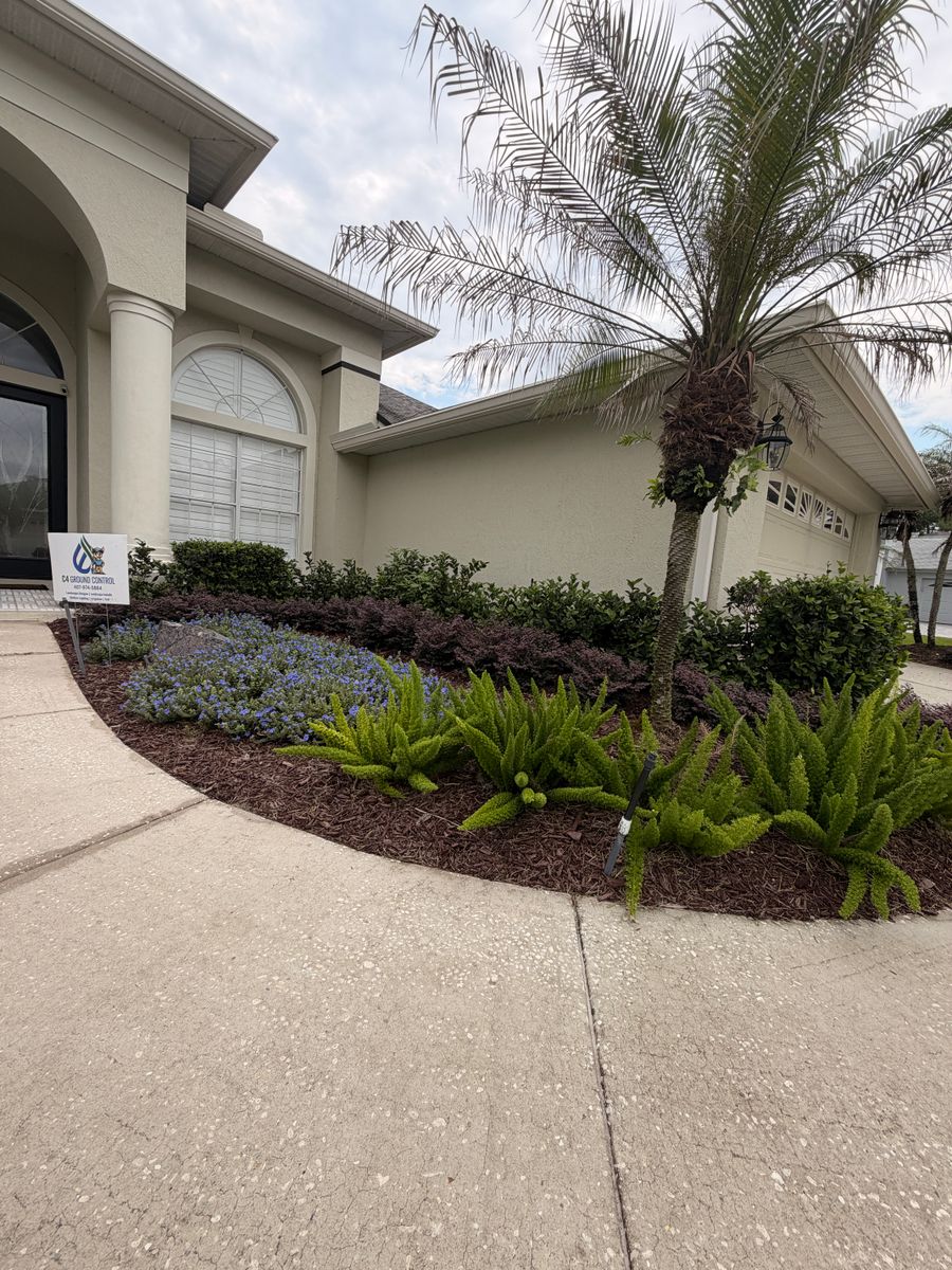 Landscaping Installations for C4 Ground Control in Oviedo, FL