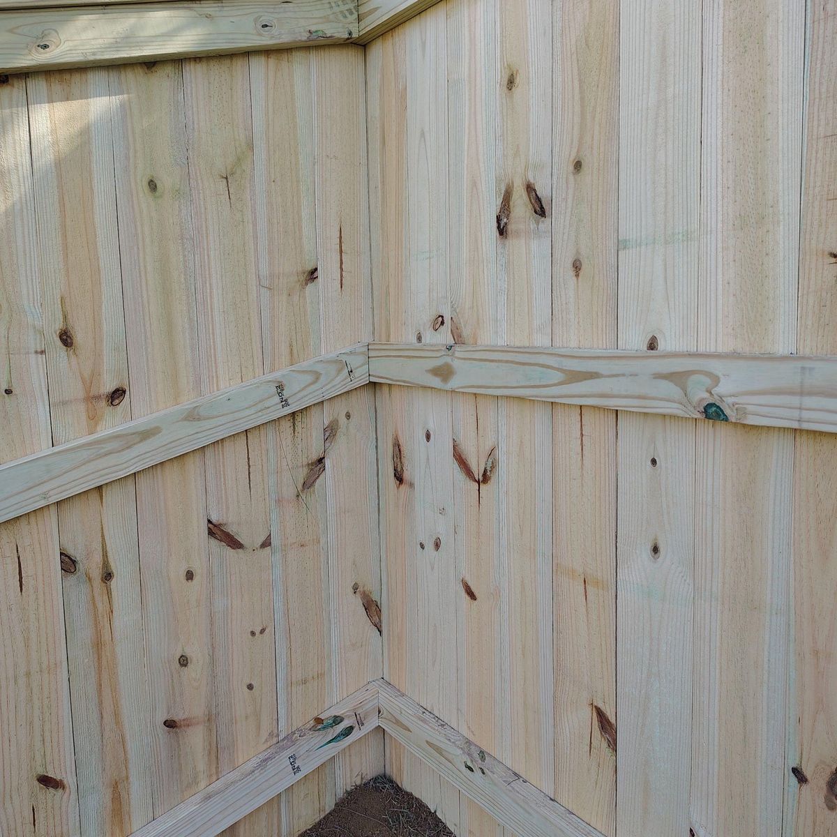 Fence Installation for JB Nealy Fence in Elgin, SC