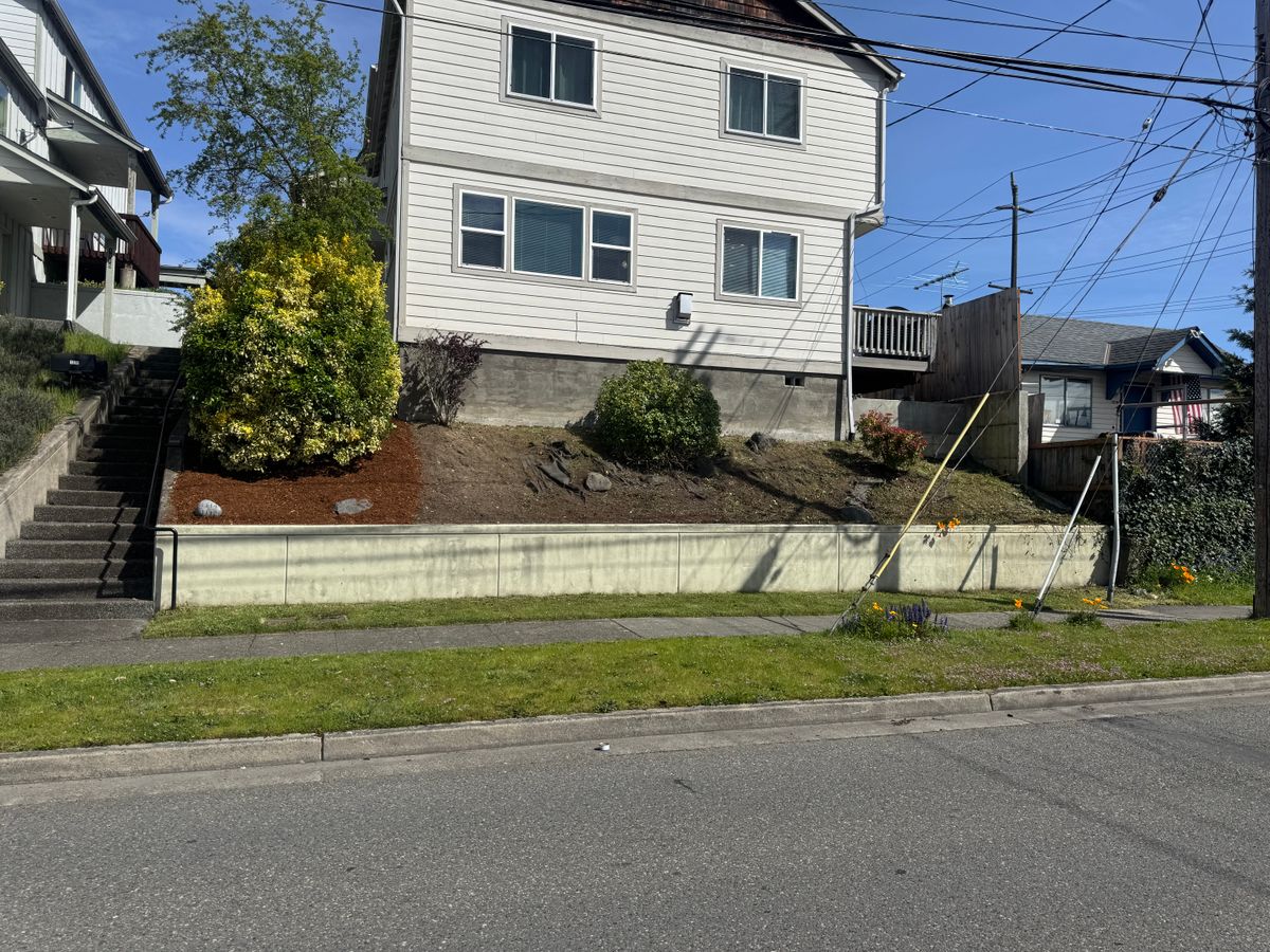 Retaining Wall Construction for Hall of Fame Landscaping in Bremerton, WA