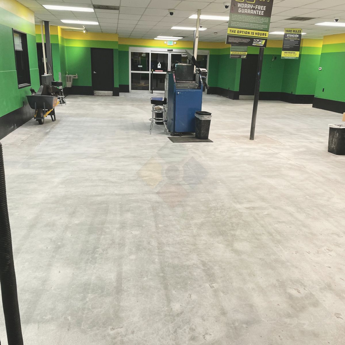 Floor Leveling and Prep for Box State Surface Prep in Denver, CO