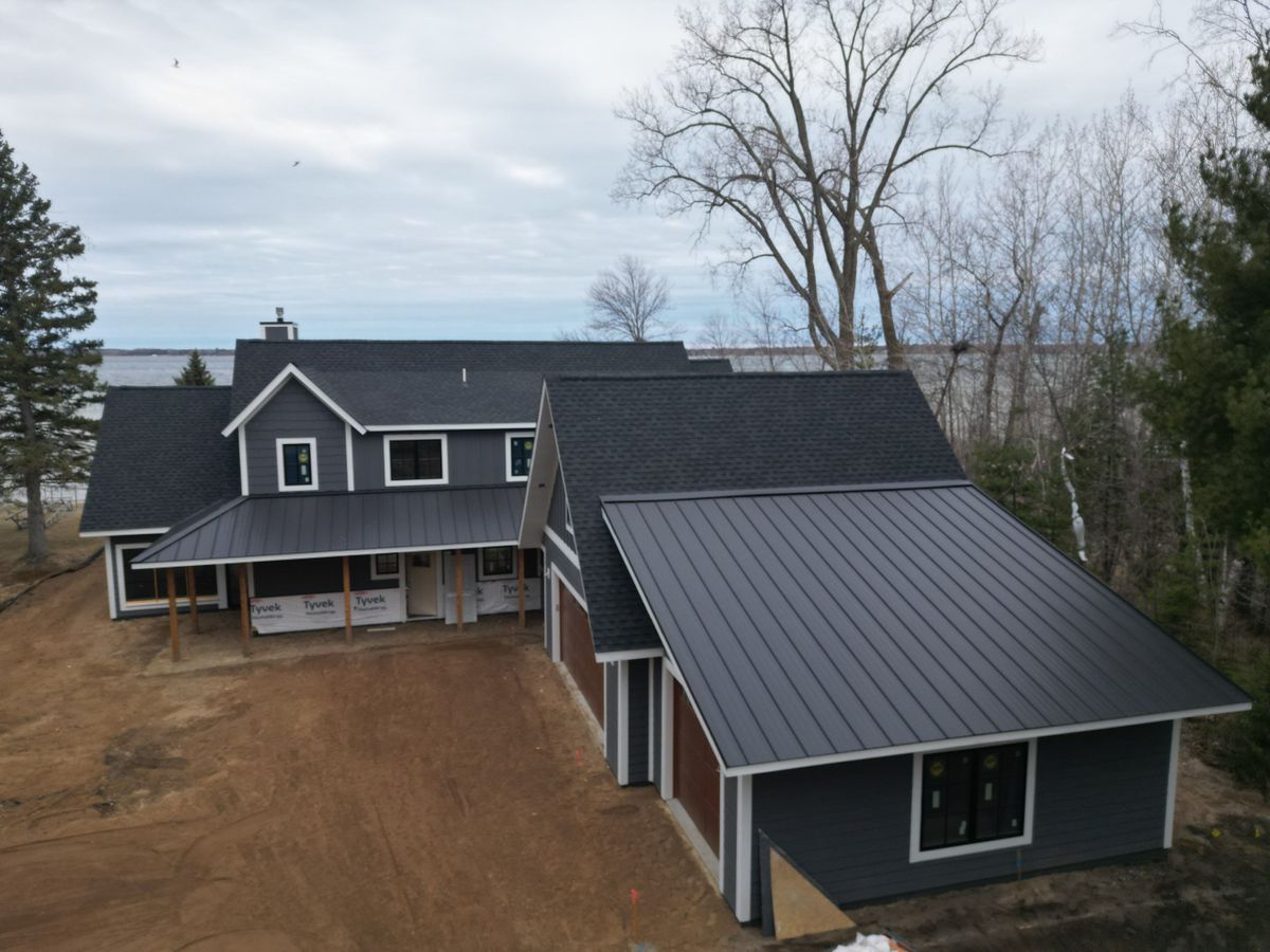 Metal Roofing Installation for Patriot Roofing Plus LLC in Pequot Lakes, MN