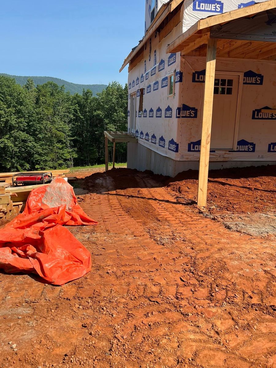Skid Steer Work for Southside Land Management in Gretna, VA