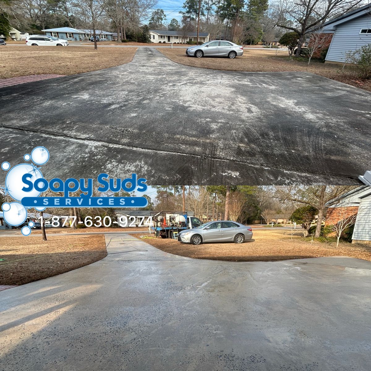 Concrete & Paver-Brick Sealing for Soapy Suds Services Georgia in Perry, GA
