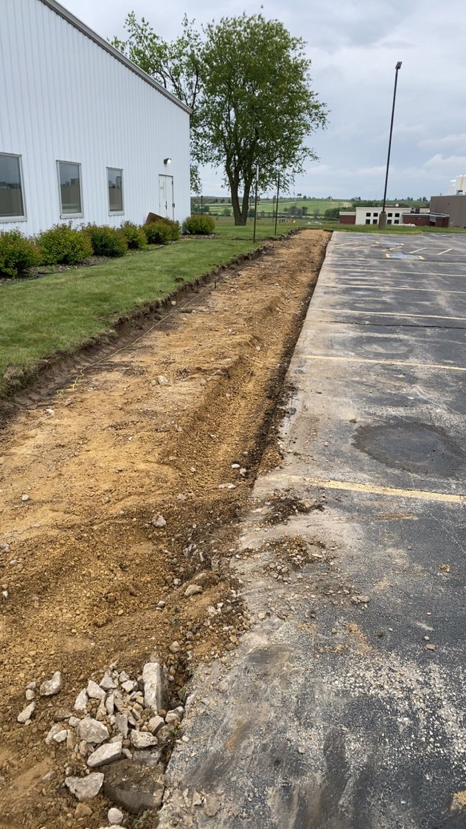 Driveway Install for TDC Excavating in Dubuque, IA