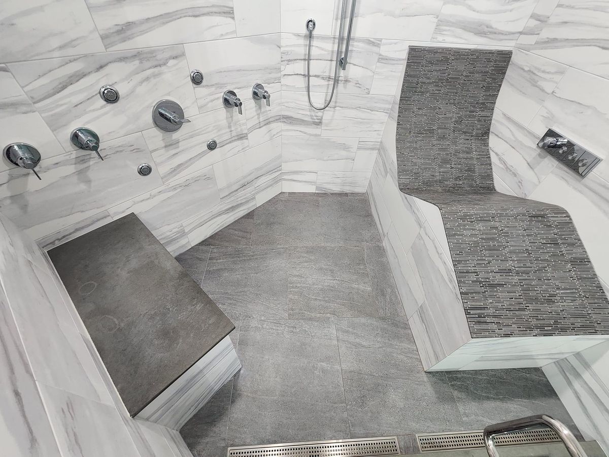 Bathroom Renovation for Erie Builders & Construction in Sandusky, OH