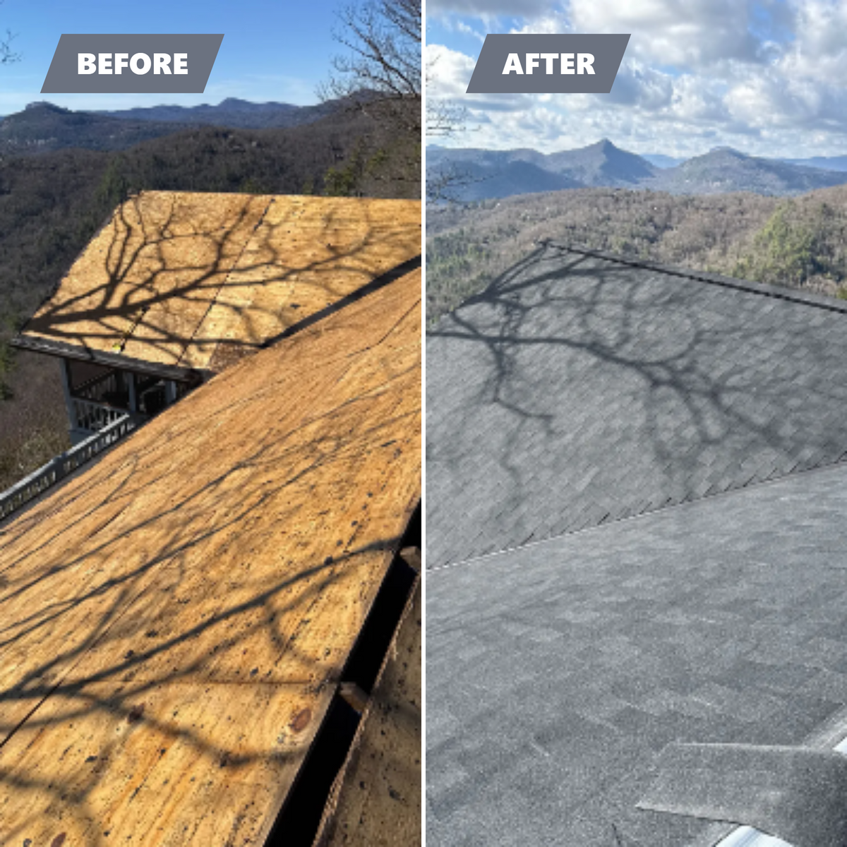 Roofing Replacement for RJ Roofing of WNC in Brevard, NC