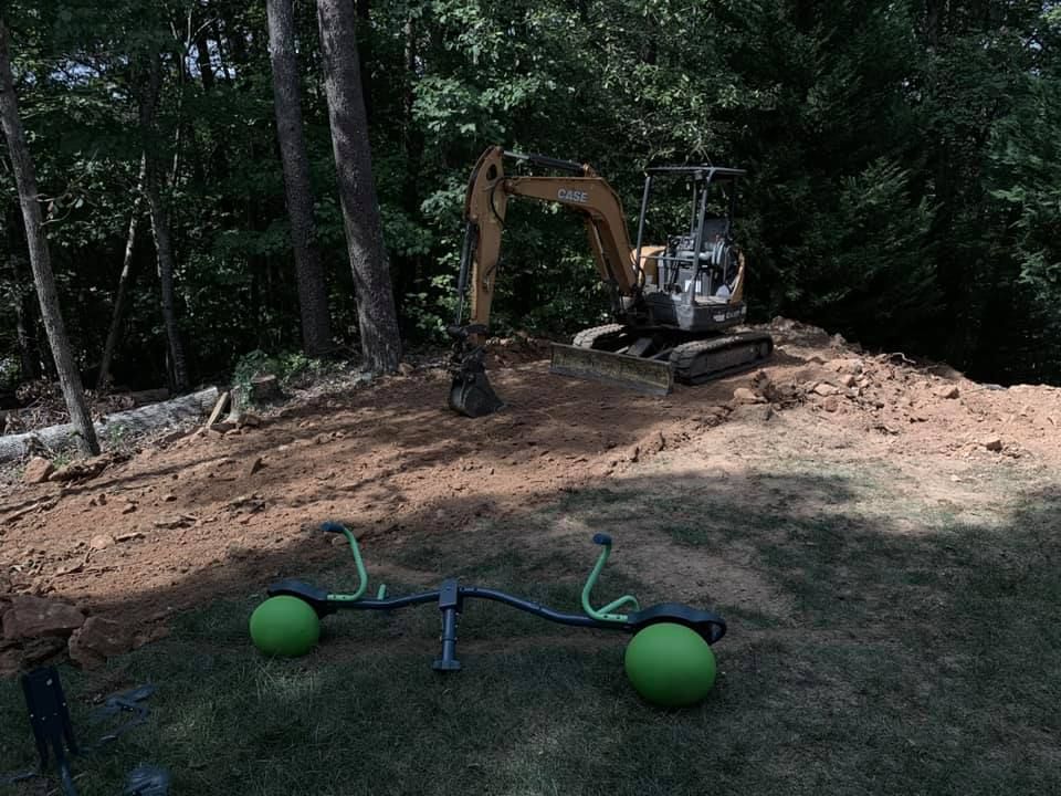 Foundation Digging for Under Grace Transport and Grading in Marble Hill, GA