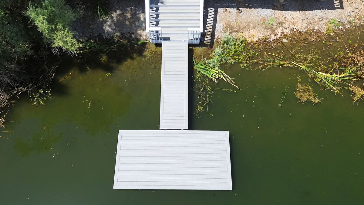 Dock Construction for Austin LoBue Construction in Cottonwood, CA