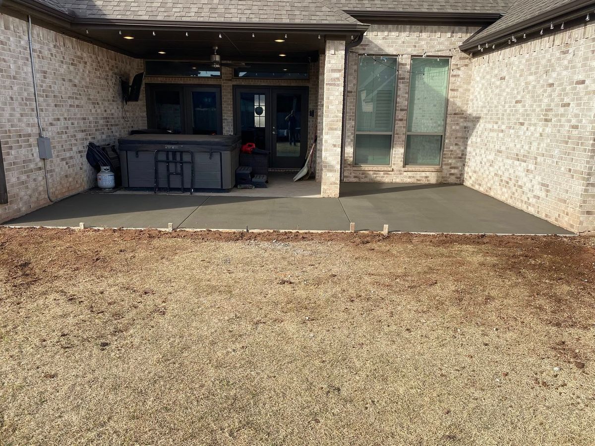 Driveway Construction for Rock of Ages Concrete LLC in Denton, TX