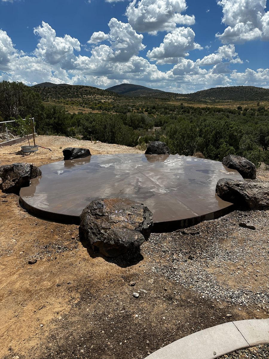 Custom Concrete for American Concrete Placement in Camp Verde, AZ