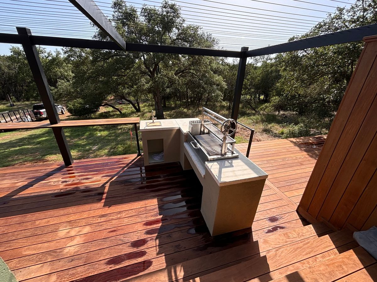 DECKING for ATX Outdoor Construction in Cedar Creek, TX