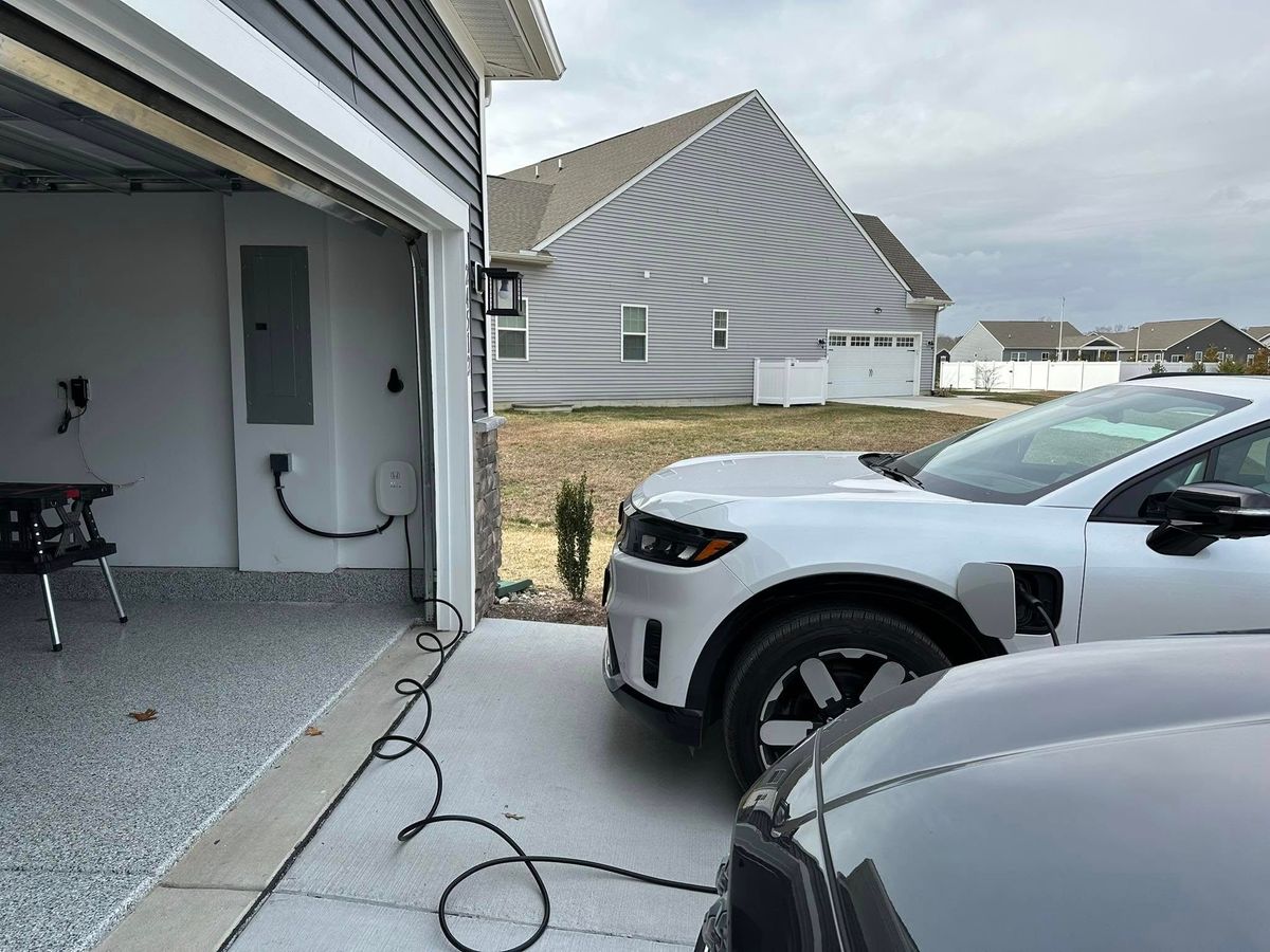 EV Charger Installation for Triple J Electric LLC in Milford, DE