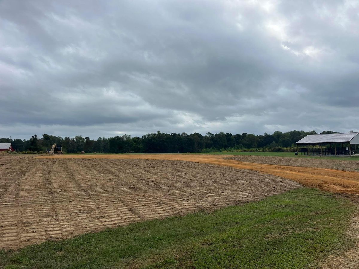 Excavation for Collins Constructors in Fyffe, AL