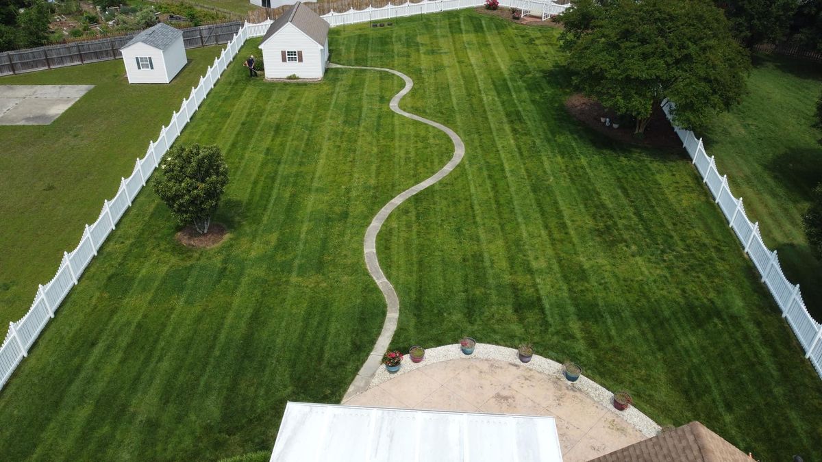 Mowing for Three Brothers Lawn & Landscaping LLC in Yorktown, VA