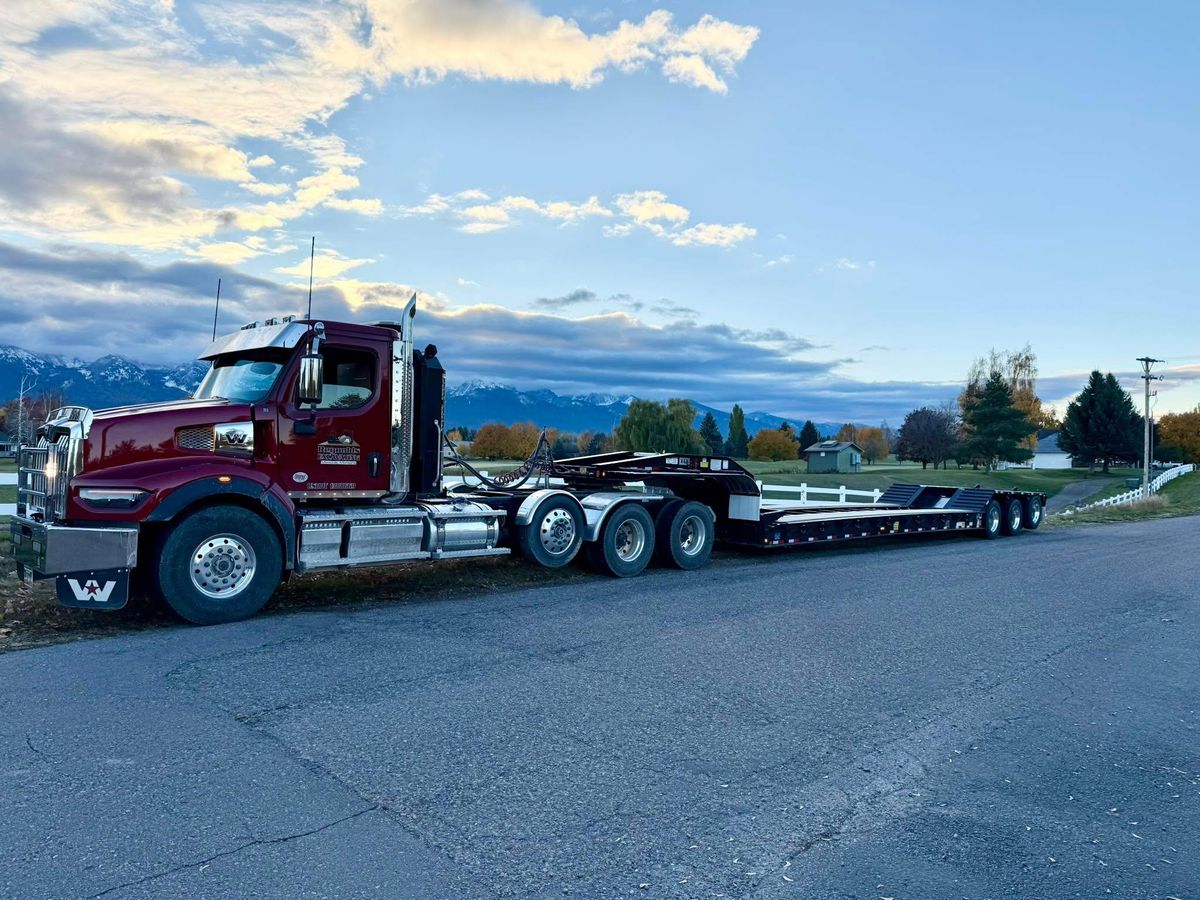 Trucking Services for Rocky Mountain Dirt Work in Missoula, MT