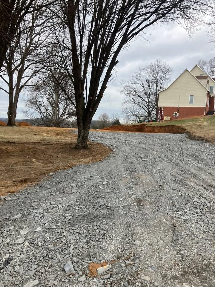 Leveling for Genesis Landworks in Bluff City, TN