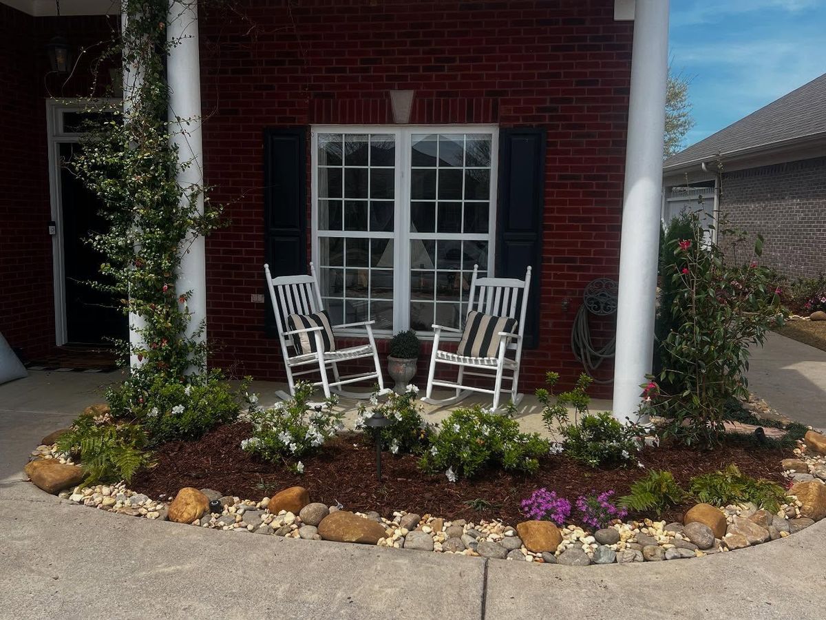 Landscape Installation for CSS Renovations in Huntsville, AL