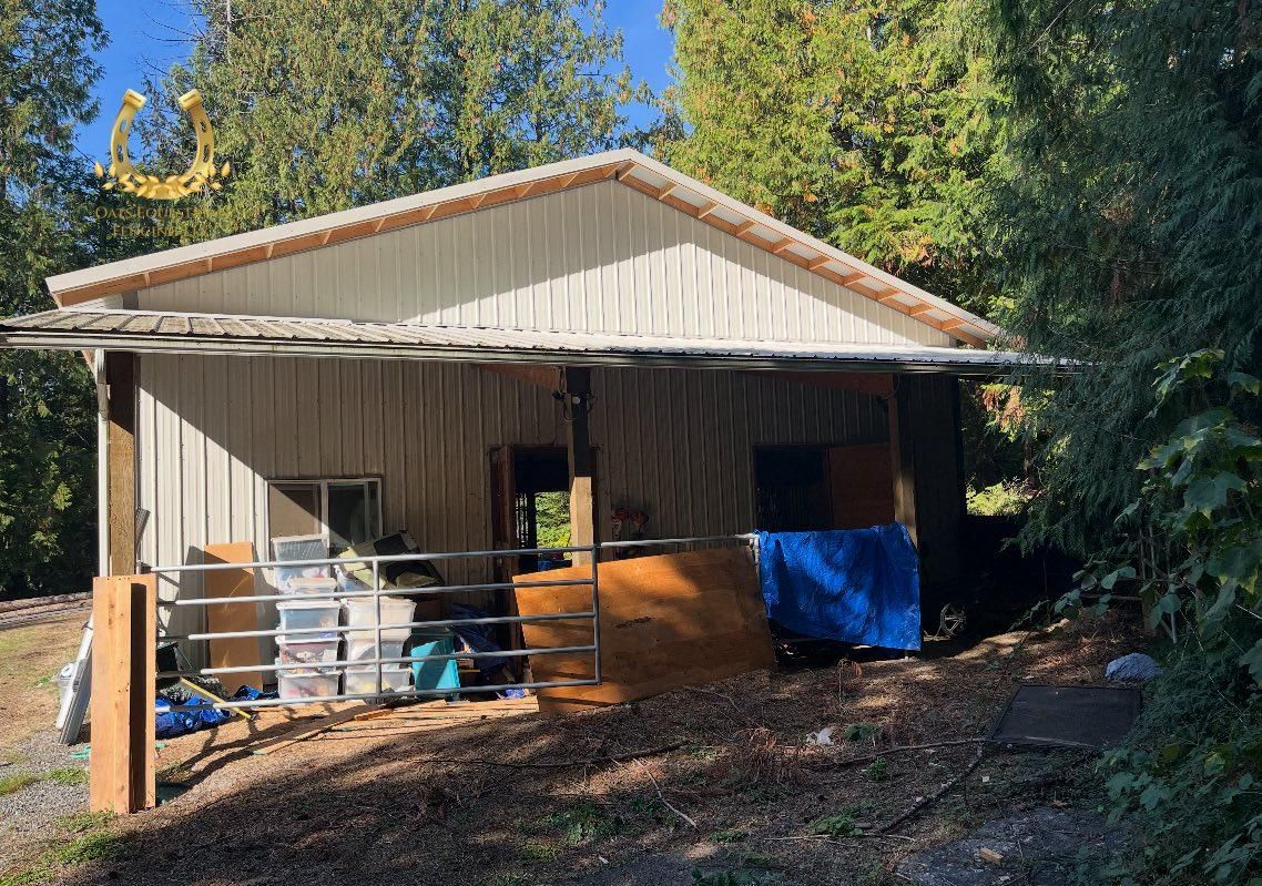 Hay Storage and Feeders for Oats Equestrian Fencing LLC in Arlington, WA