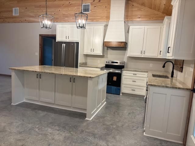 Interiors for H&M Construction Metal Buildings in Osyka, MS