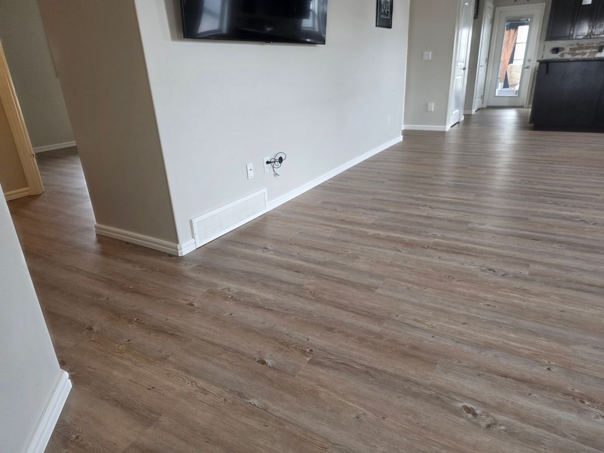 Flooring for Skywalker Contracting Inc.  in Red Deer, Alberta