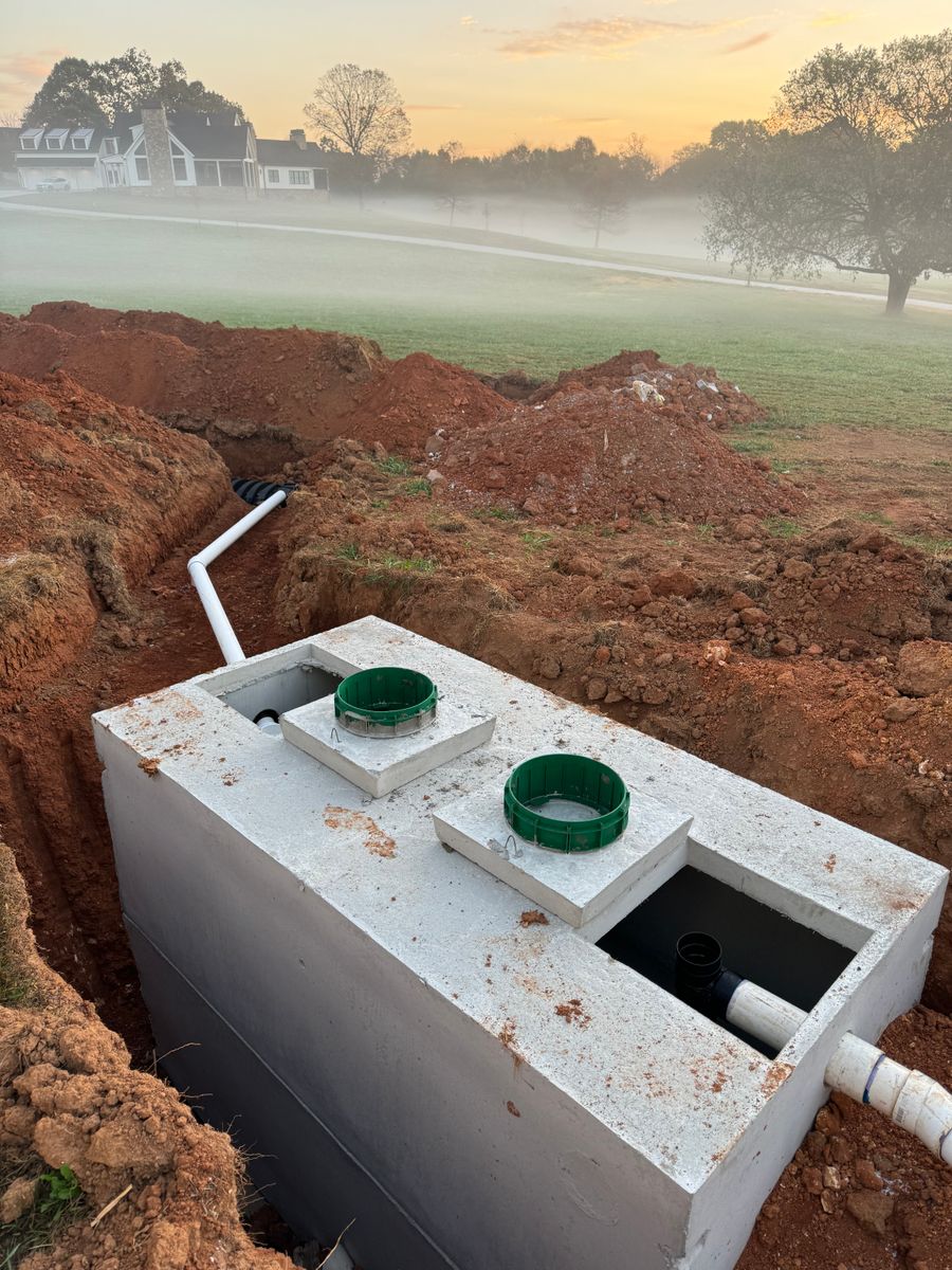 Septic Services for Strange Excavating & Utilities in Lenoir City, TN