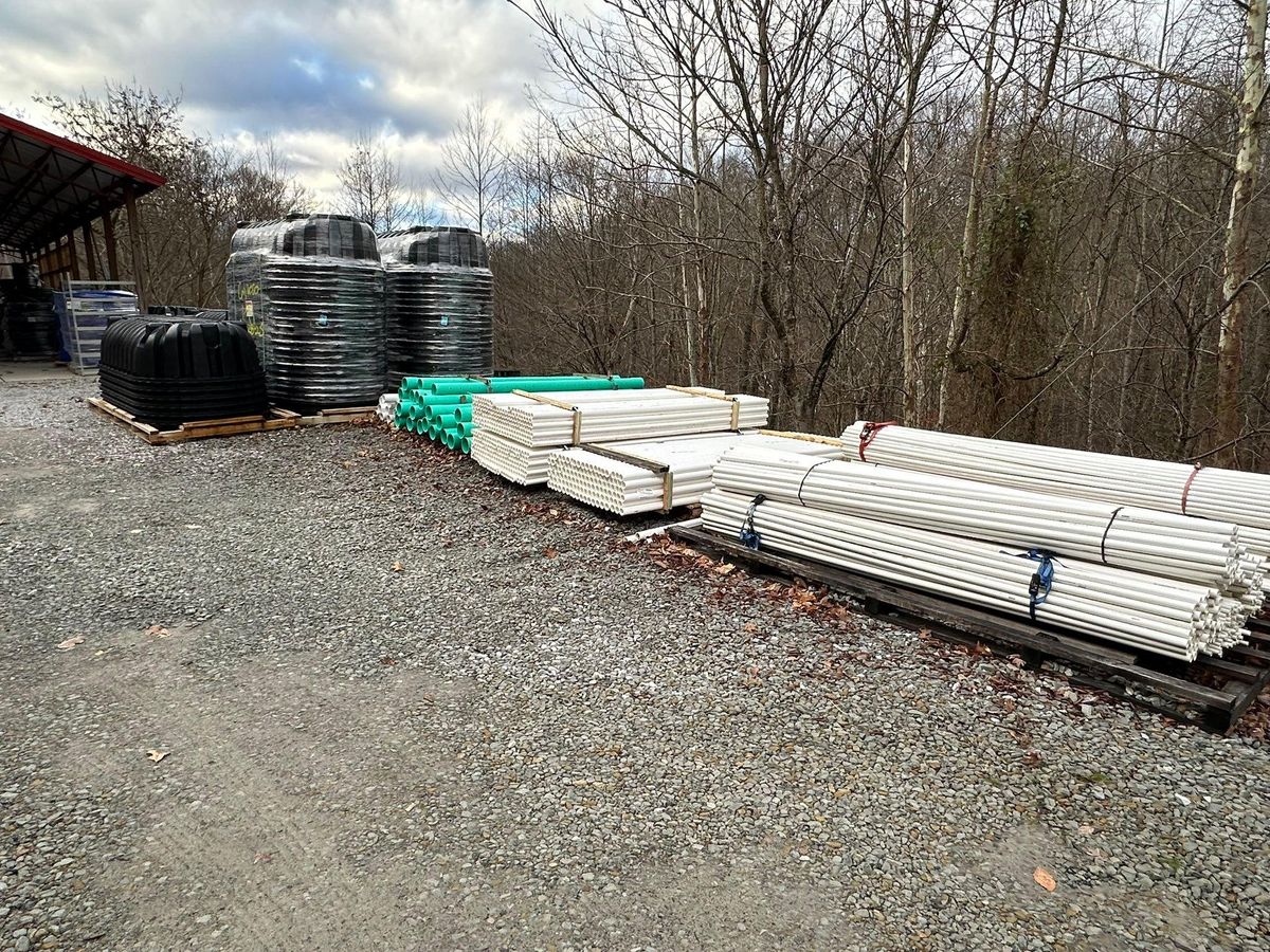 Sale of hdpe waterline for SNL AERATION in Pecks Mill,,  WV