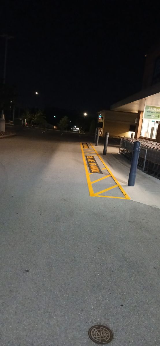 ADA Pavement Markings for Stripe A Lot in Knoxville, TN