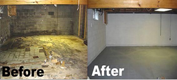 Basement Waterproofing for Dick's Masonry and Roofing Corp in Boston, MA