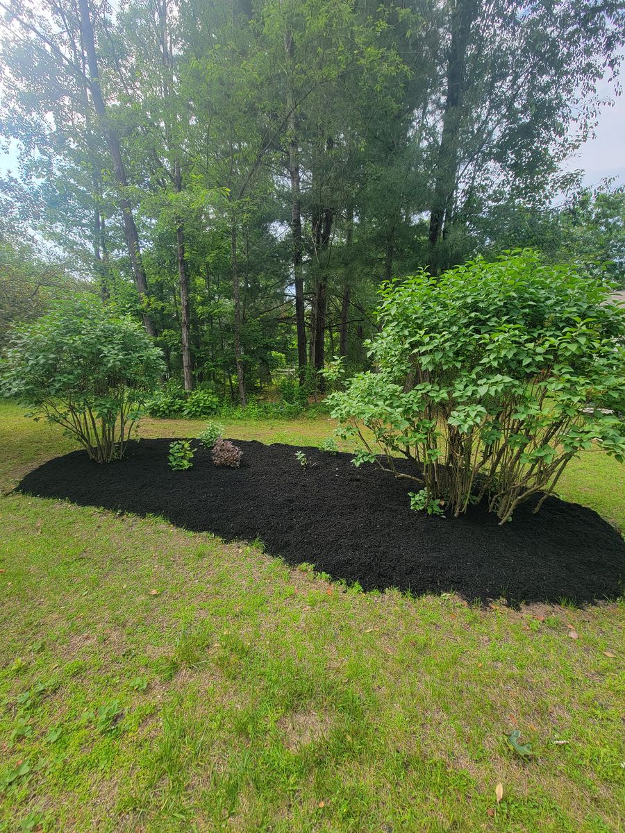 Mulch Installation for Sweet Scapes in Ballston Spa, NY