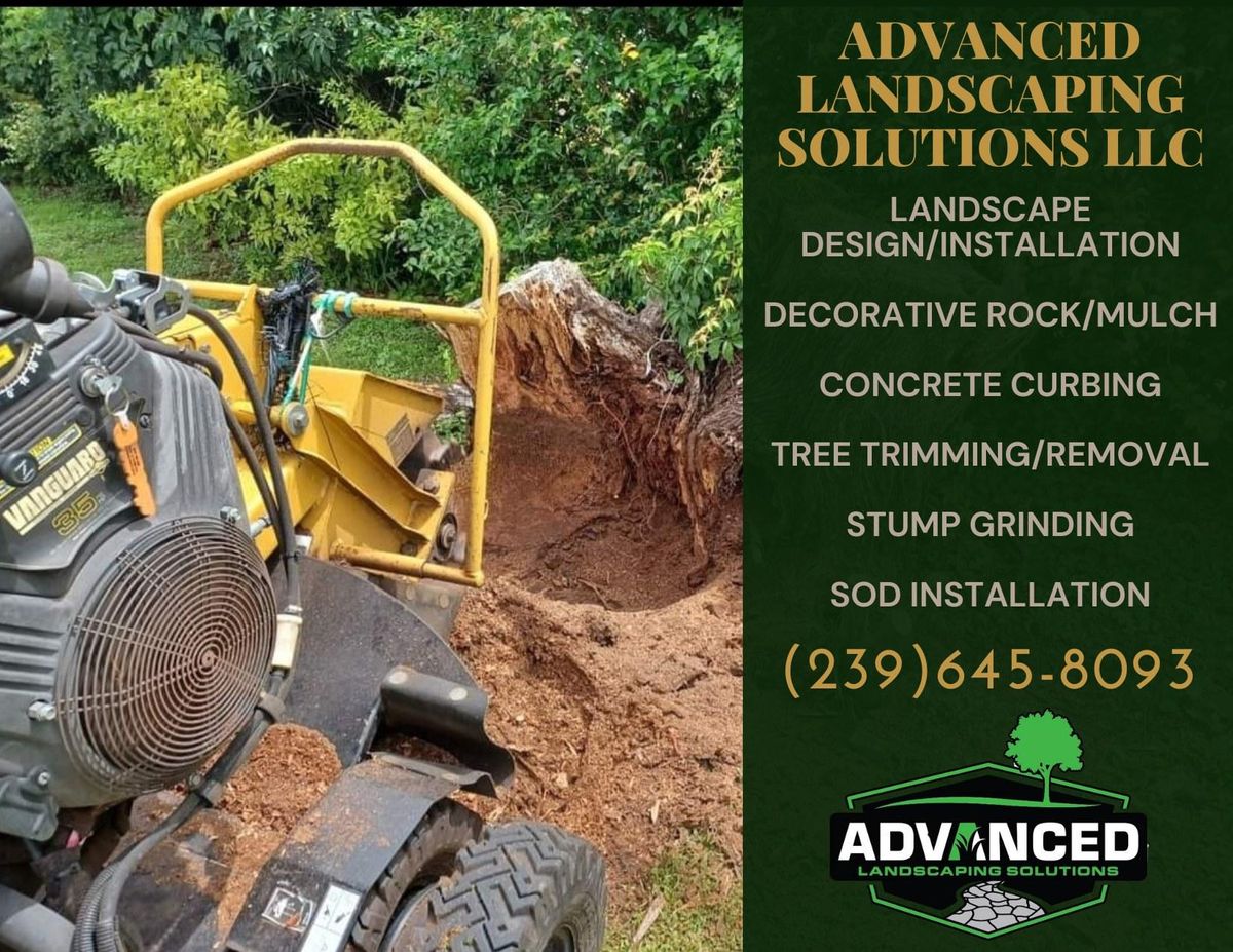 Tree Removal for Advanced Landscaping Solutions LLC in Fort Myers, FL