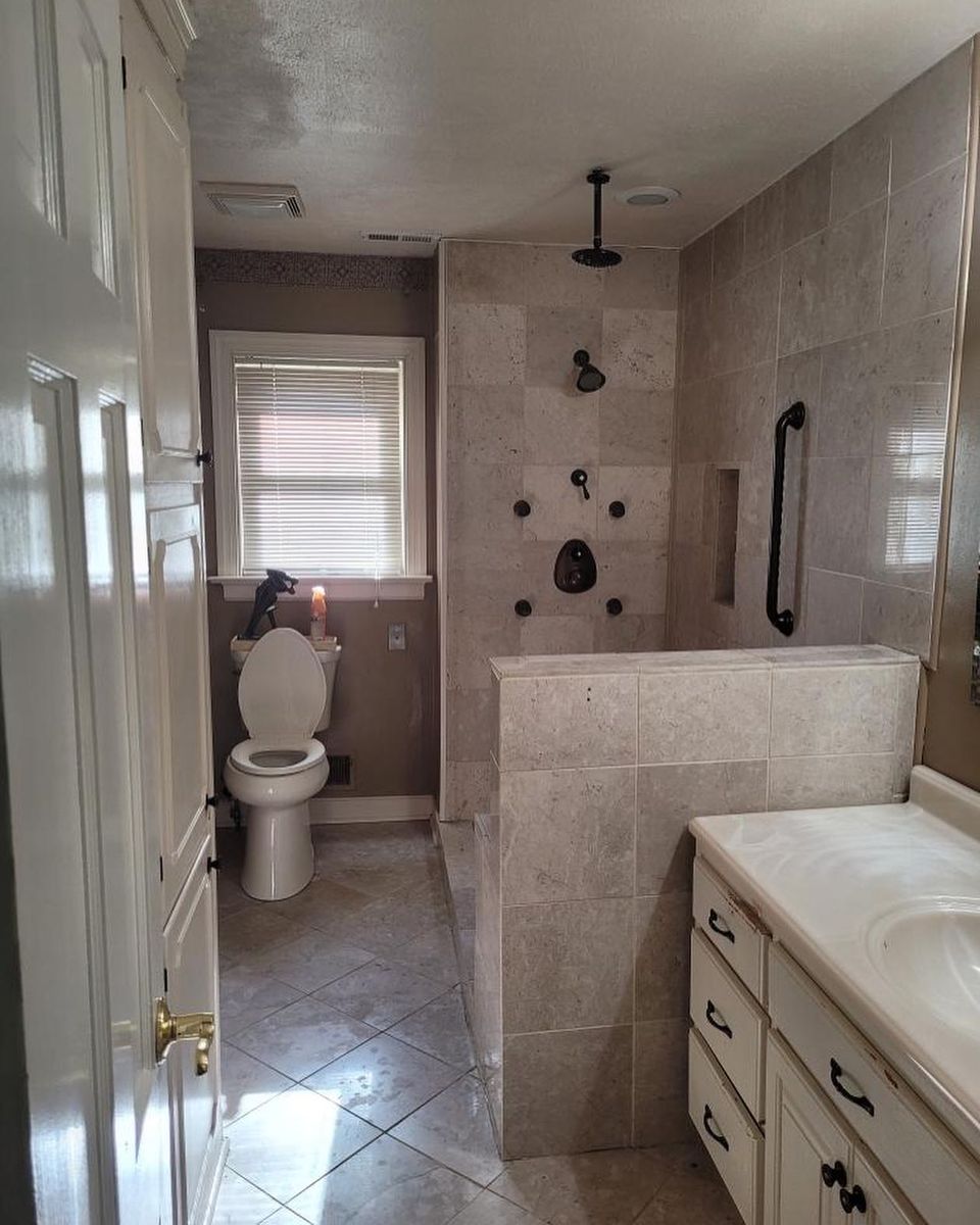 Bathroom Renovation for New Shine Tile in Richmond, VA