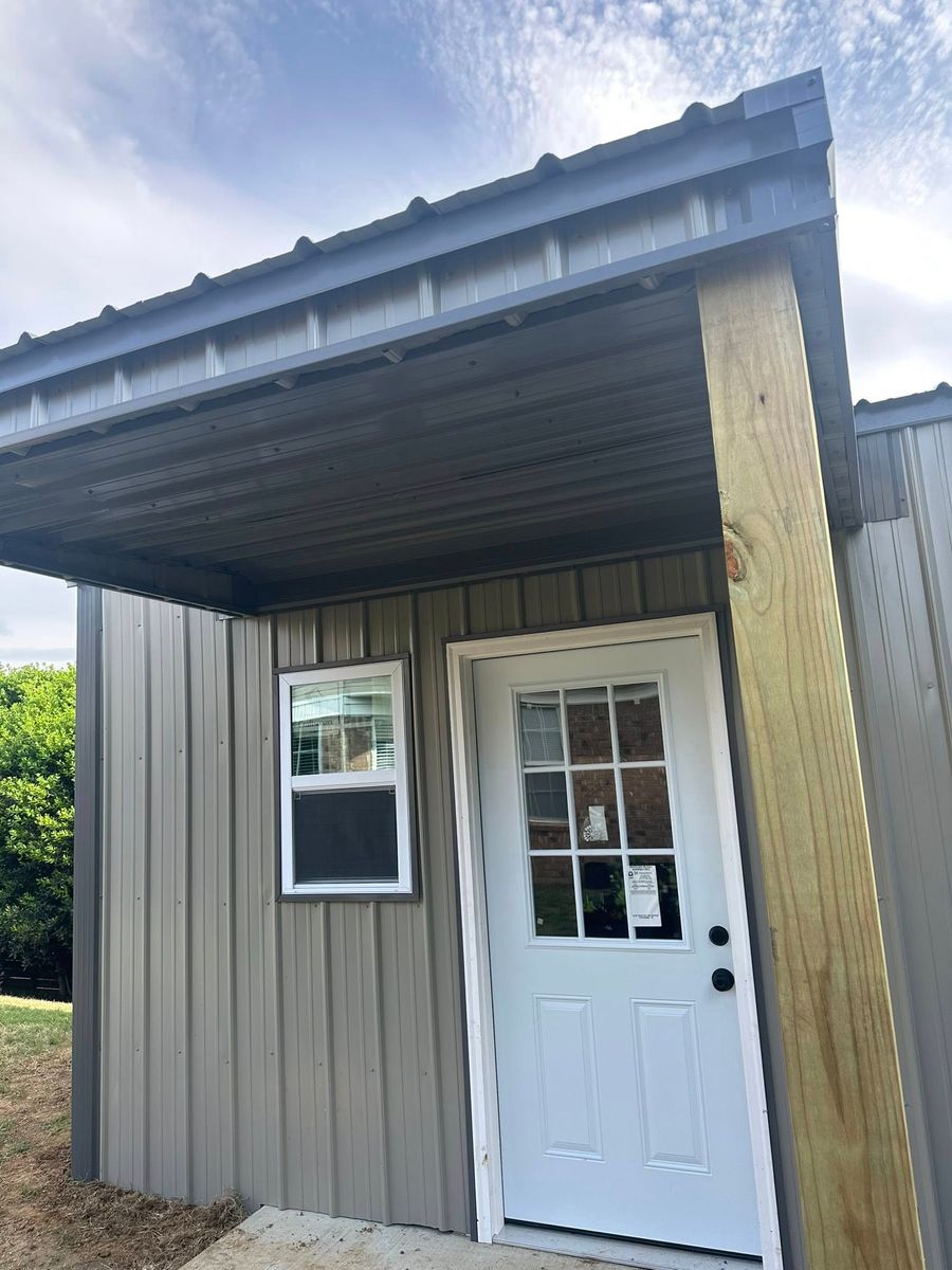 Shed Construction for Rock Solid Construction & Excavation in Munford, TN