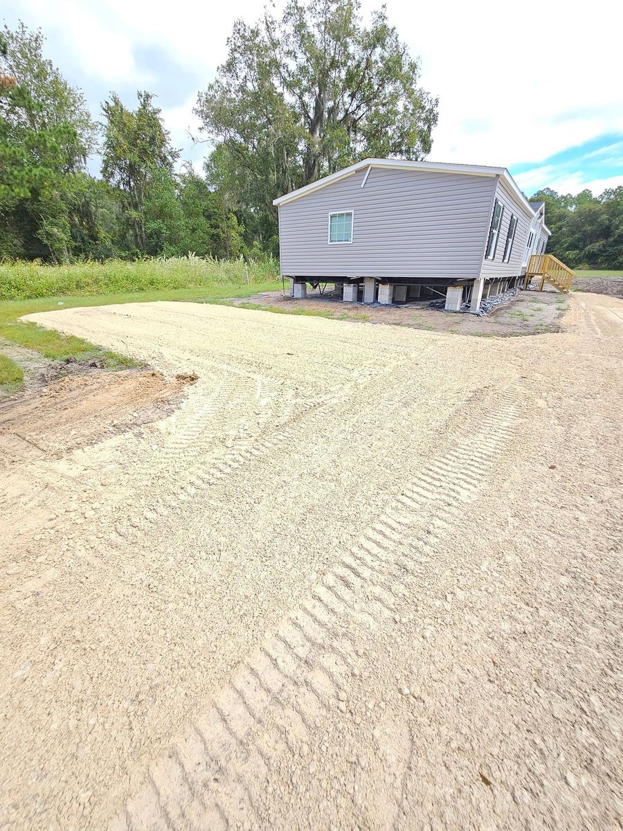 Driveway Construction for DLC Land Clearing in Glen Saint Mary, FL