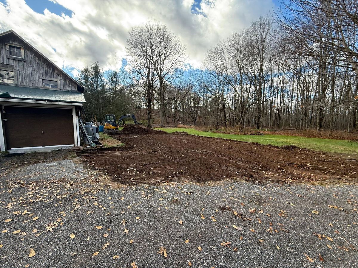 Land Clearing & Yard Expansion for Lennon Land Management in Suffield, CT