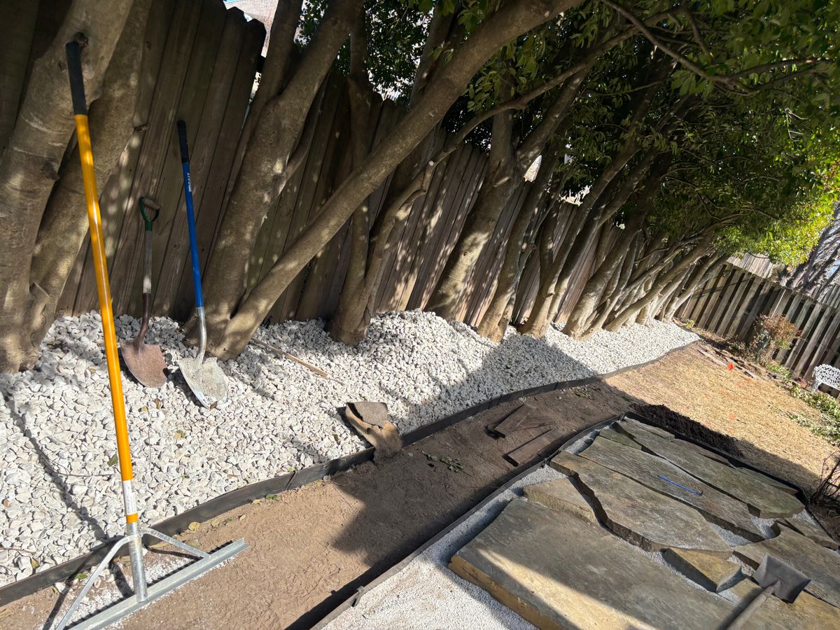 Hardscape Installation for Three Angels Lawncare in Rogers, AR