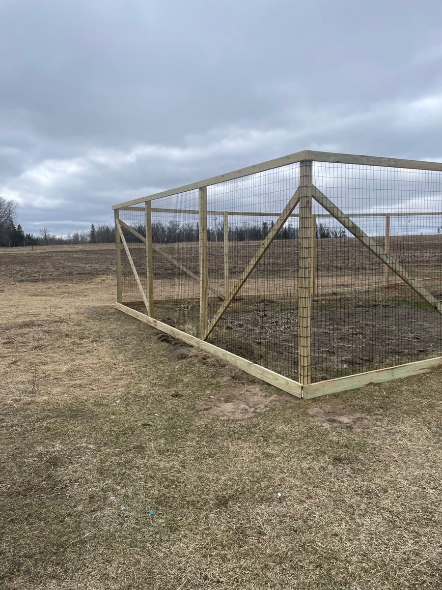 Fences for BRO Property Services in Bemidji, MN