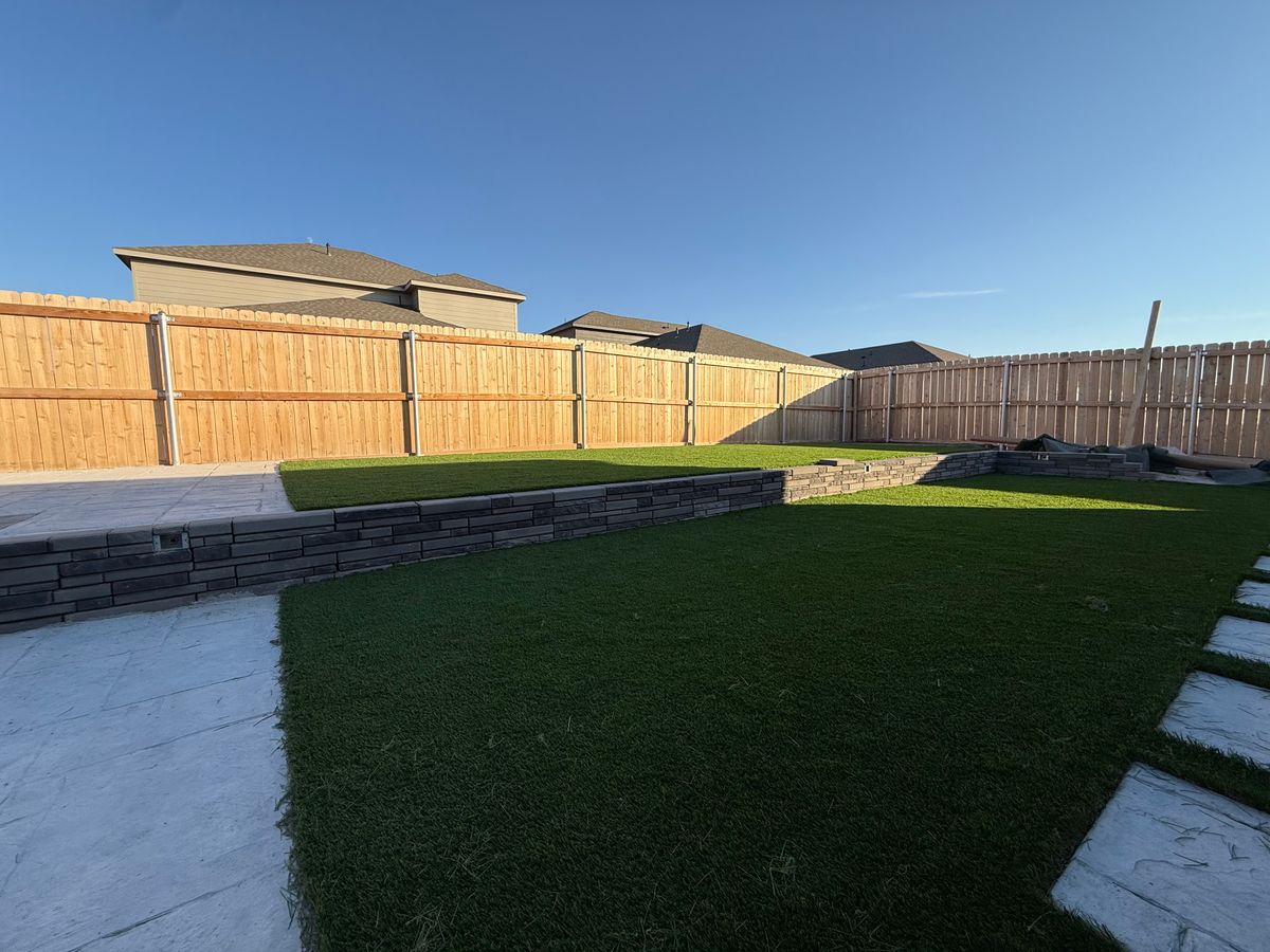 Hardscaping for AMV Irrigation Specialist LLC in Midland County, TX