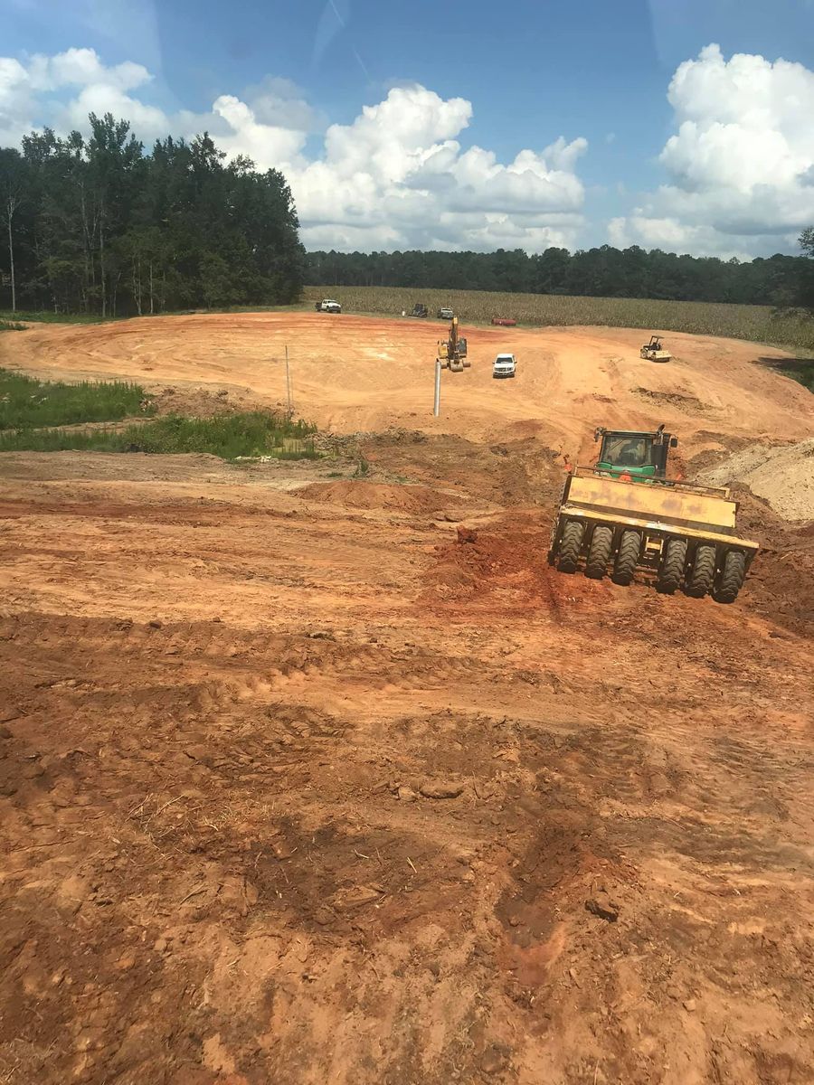 Land Clearing for Brown & Sons Grading in Danielsville, GA